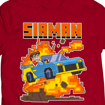 (Preorder) Κόκκινο T-shirt "Siaman"