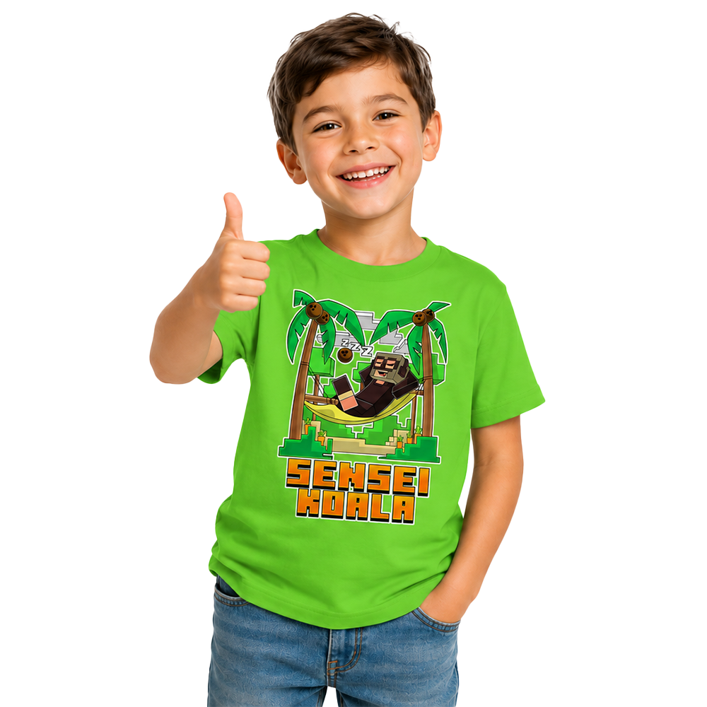 (Preorder) Πράσινο T-shirt "Koala"