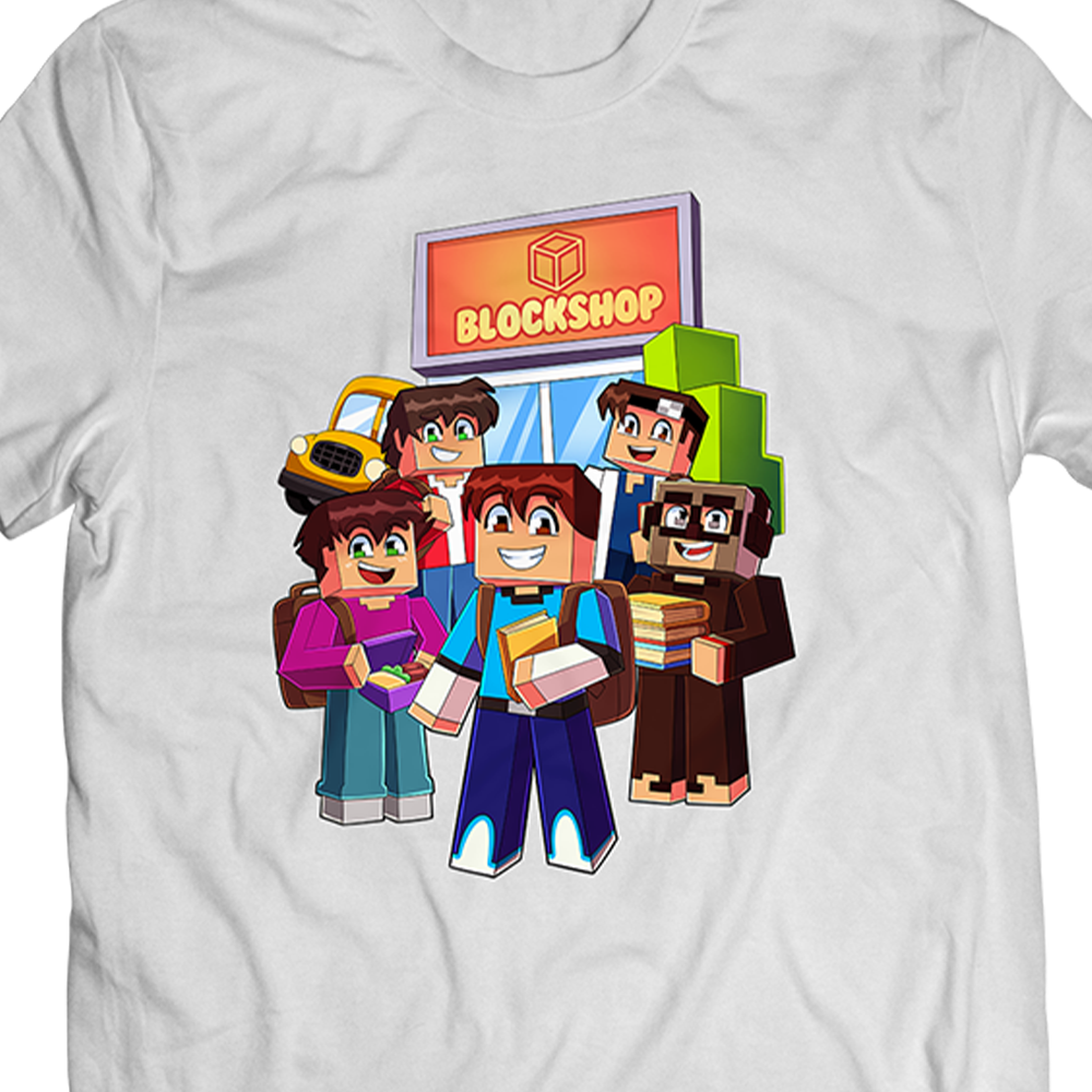 Λευκό T-shirt "Back 2 School"