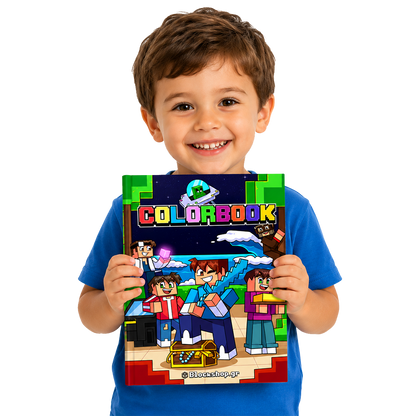 Βιβλίο Ζωγραφικής - Colorbook "Blockshop"