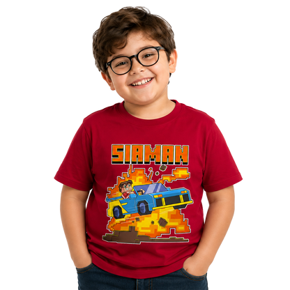 (Preorder) Κόκκινο T-shirt "Siaman"