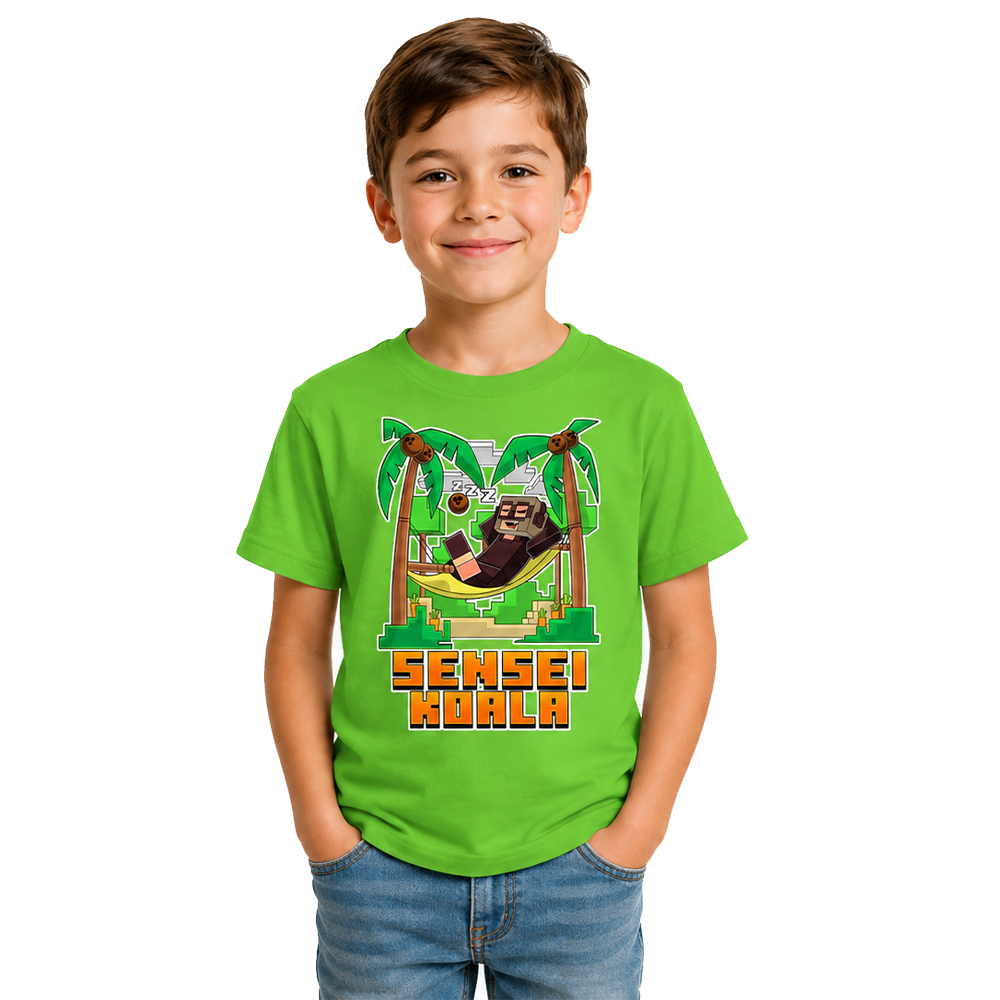 (Preorder) Πράσινο T-shirt "Koala"