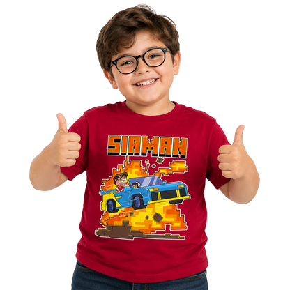 (Preorder) Κόκκινο T-shirt "Siaman"