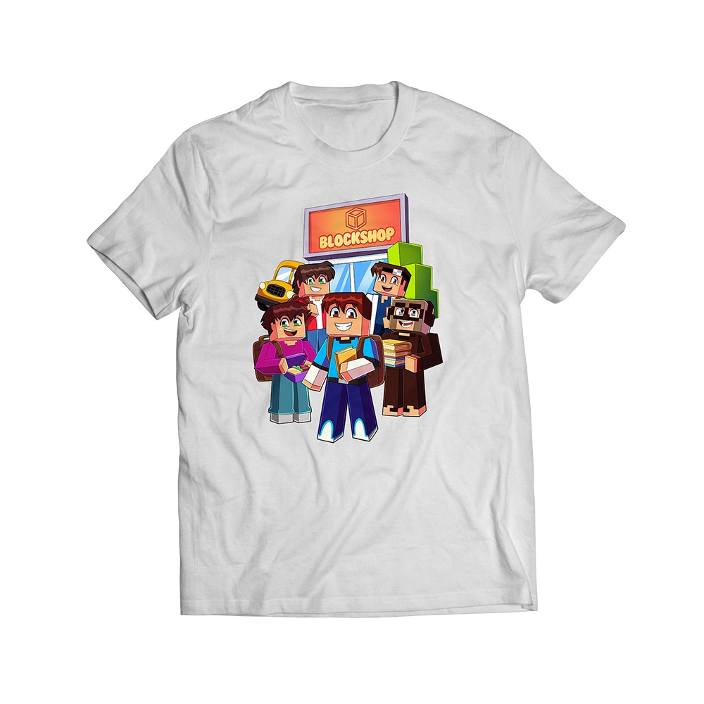 Λευκό T-shirt "Back 2 School"