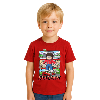 Κόκκινο T-shirt "Siaman"