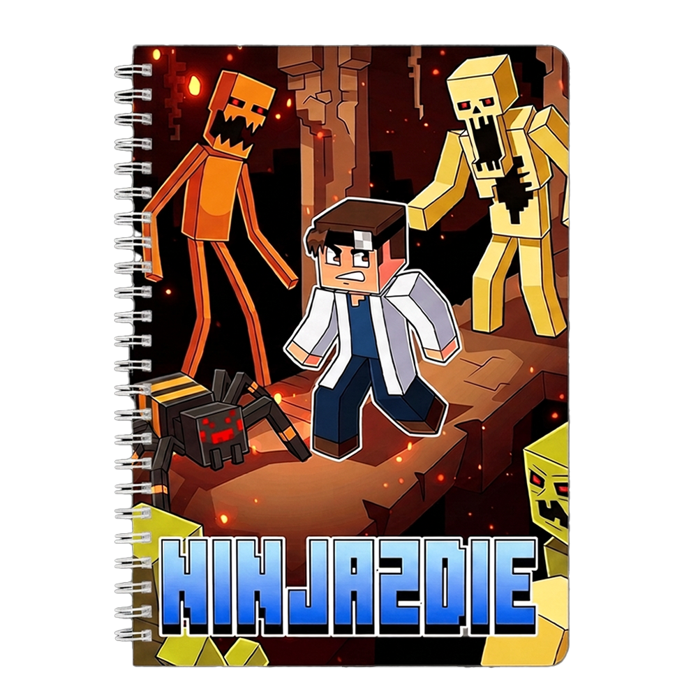 Τετράδιο Σπιράλ "Ninja2die"