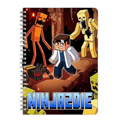 Τετράδιο Σπιράλ "Ninja2die"