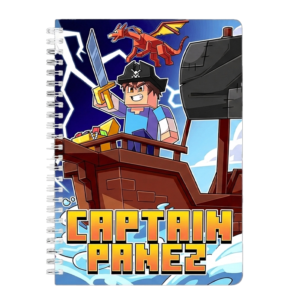 Τετράδιο Σπιράλ "CaptainPanez"