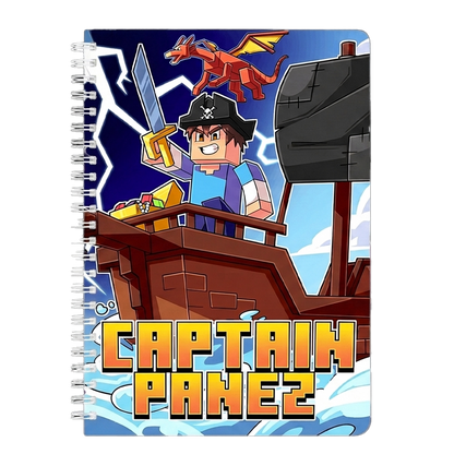 Τετράδιο Σπιράλ "CaptainPanez"