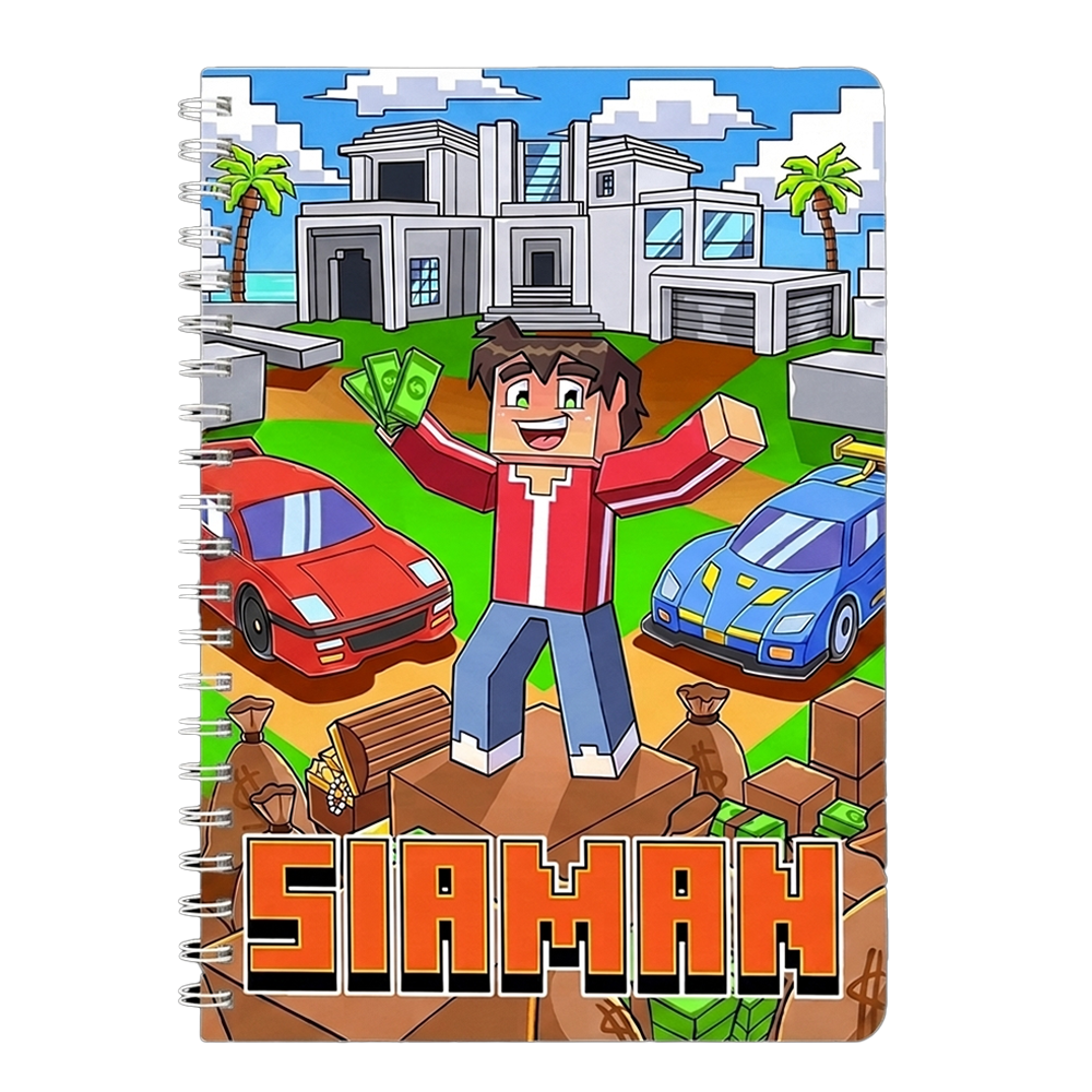 Τετράδιο Σπιράλ "Siaman"