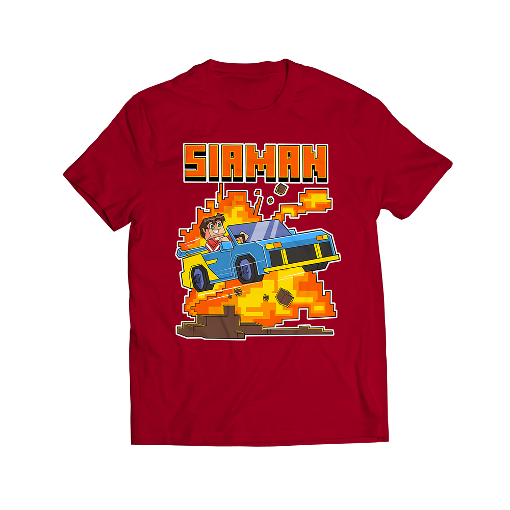 (Preorder) Κόκκινο T-shirt "Siaman"