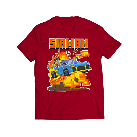 (Preorder) Κόκκινο T-shirt "Siaman"